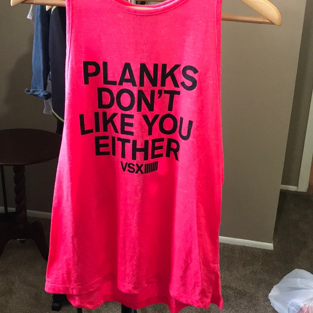 Planks shirt Victoria’s Secret